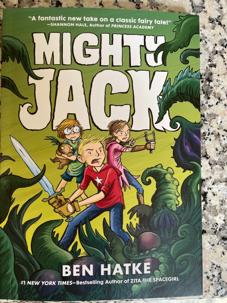 Portada de Mighty Jack, de Ben Hatke.