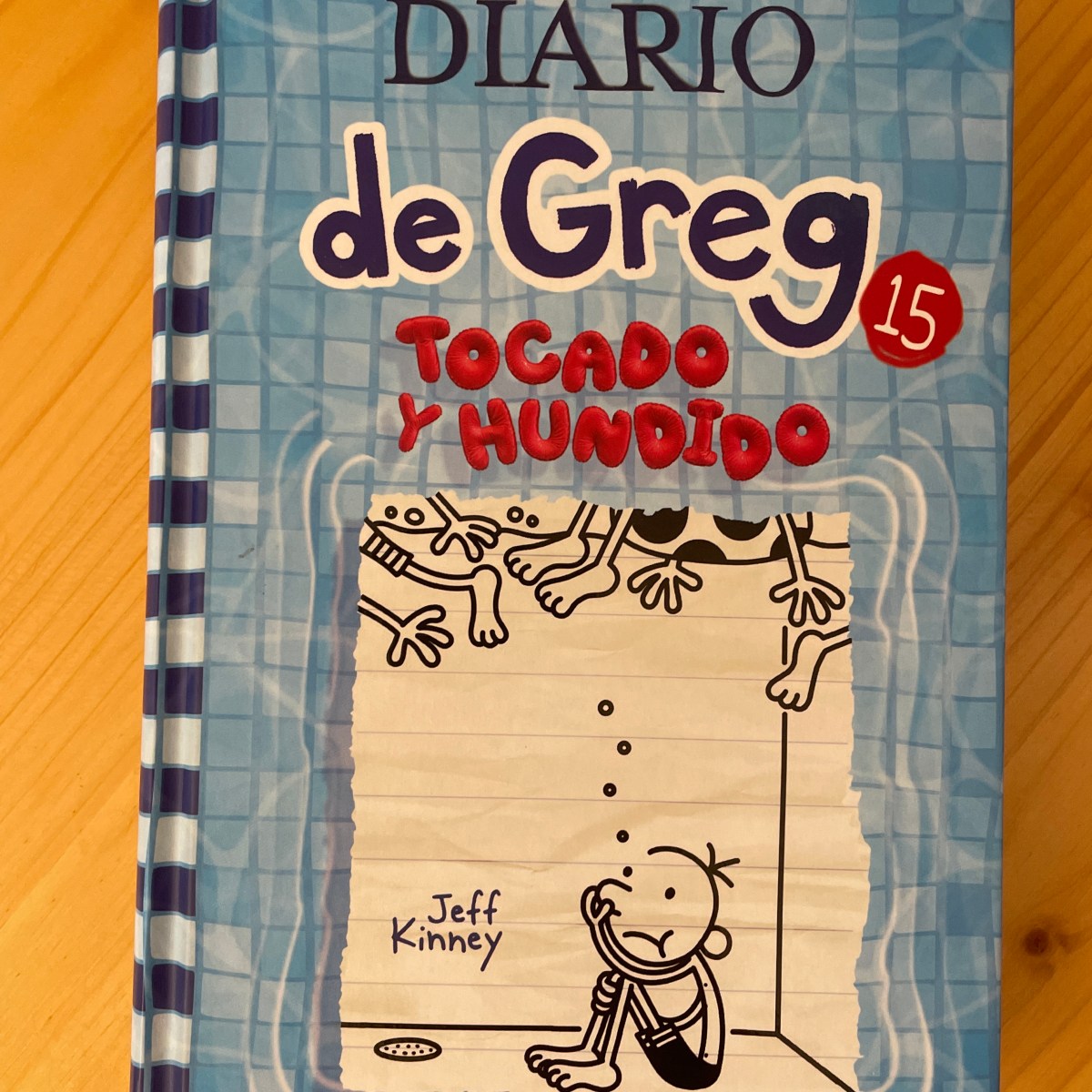 La Selva de Leones, XXVII. El Diario de Greg 15. Tocado y Hundido. (6 a 12&nbsp;años)