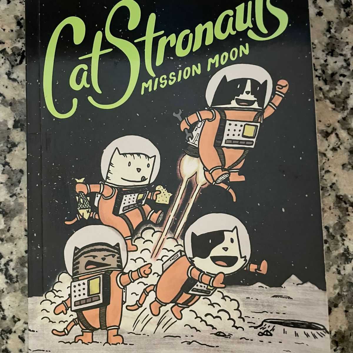La Selva de Leones, XXXVI. Catstronauts. Mission Moon. Drew&nbsp;Brockington