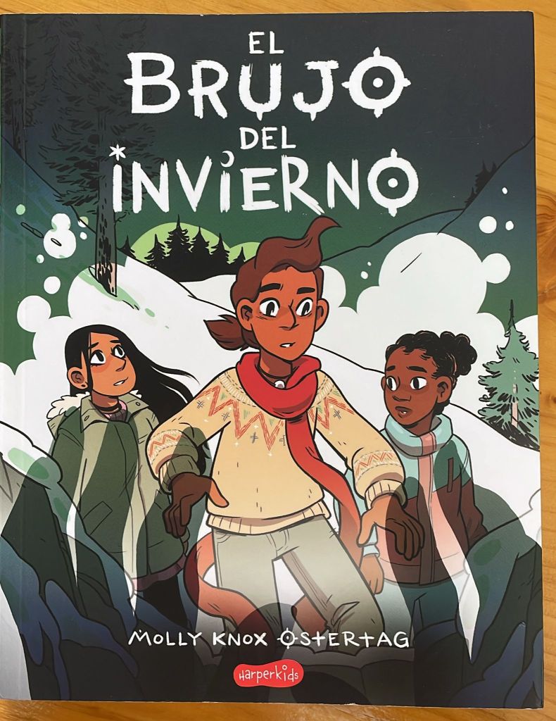 Portada de El Brujo del Invierno, de Molly Knox Ostertag.